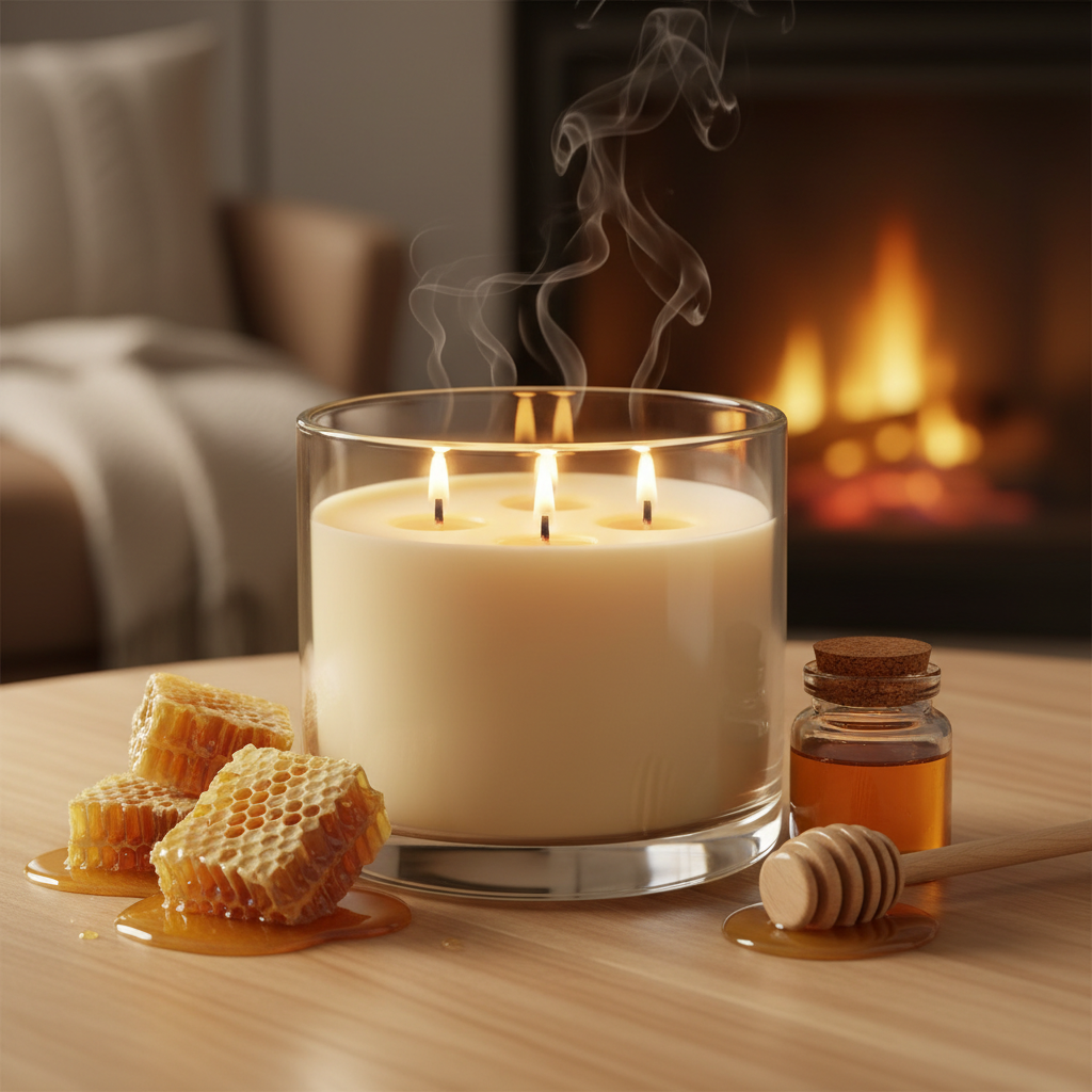 Honey Candle 24 oz